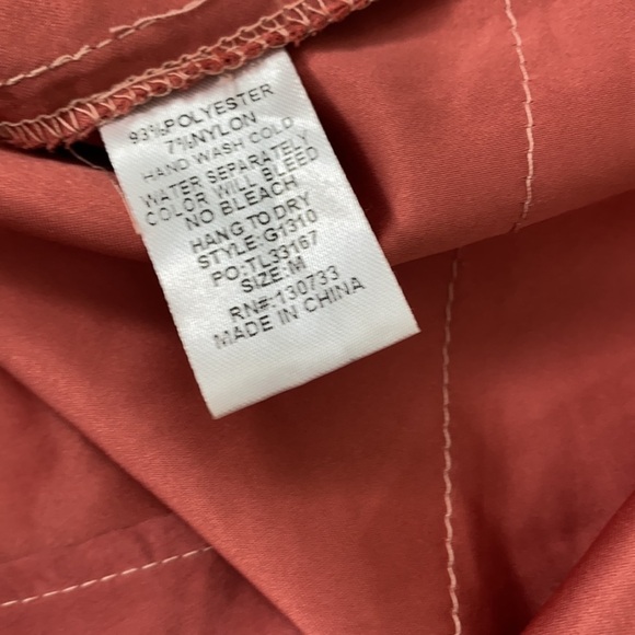 ALTAR’D STATE Salmon Pink Faux Suede Western Dress Medium Southwestern Boho - Picture 7 of 7